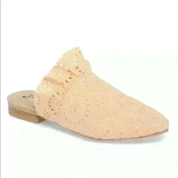 Free People Sienna Mule Coral NWT Size 39 - Picture 1 of 8